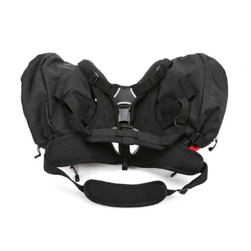 Dog Harness Backpack Red L True Love